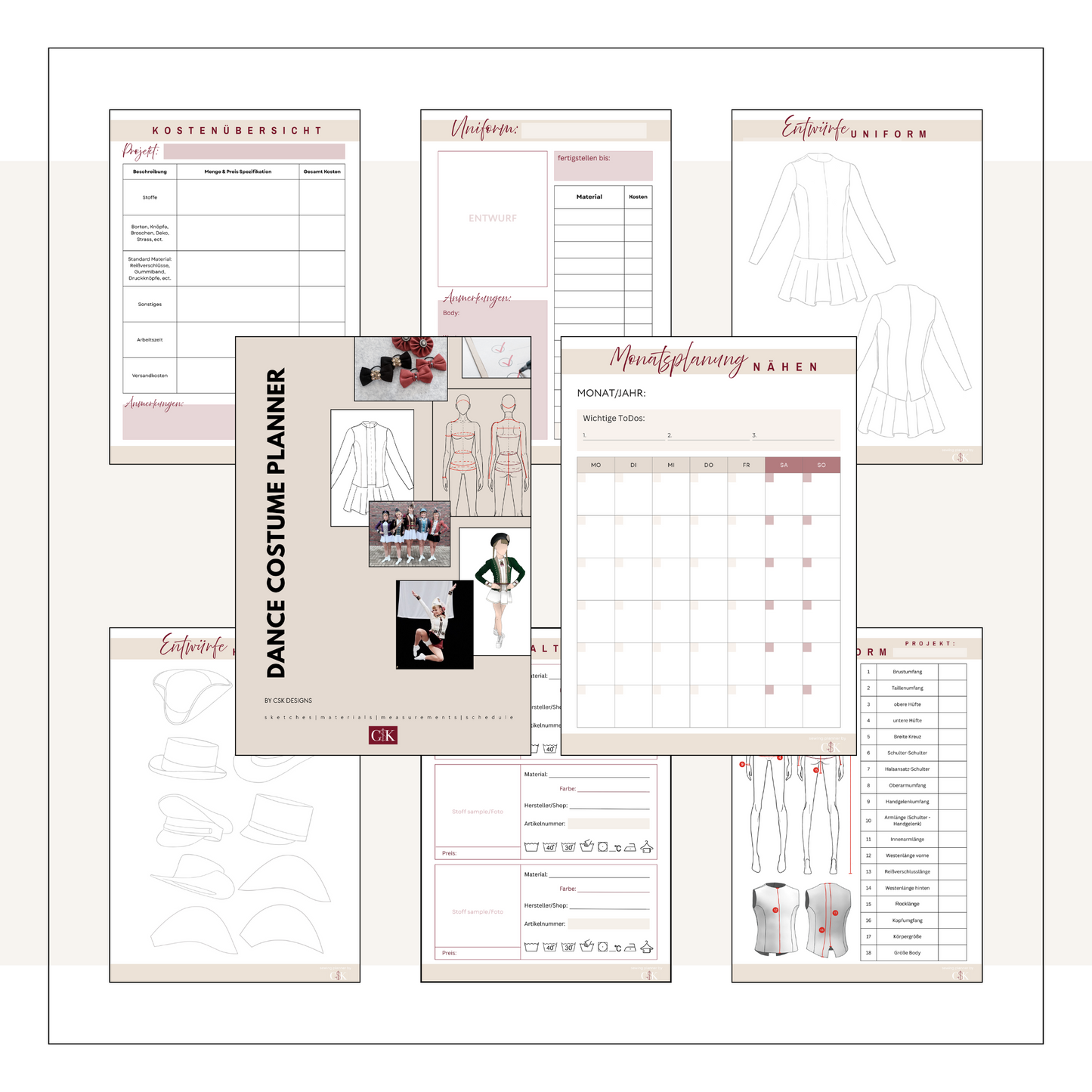 Dance Costum Planner