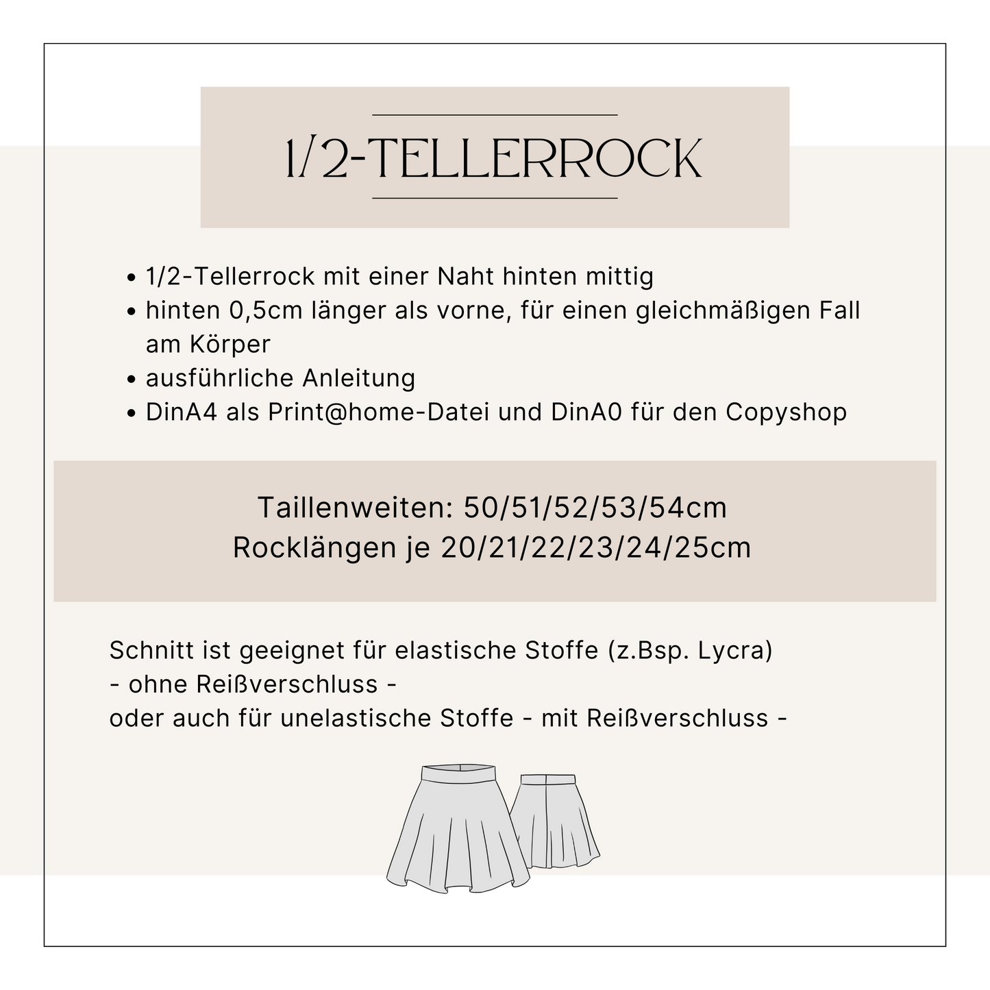 Rock für den karnevalistischen Tanzsport - Girls Gr. 110-122