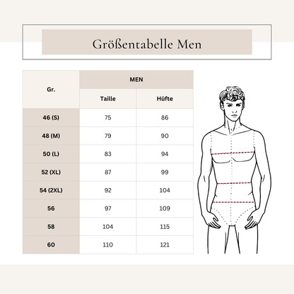 Hose (lang) für den karnevalistischen Tanzsport - Men Gr.46/48/50/52