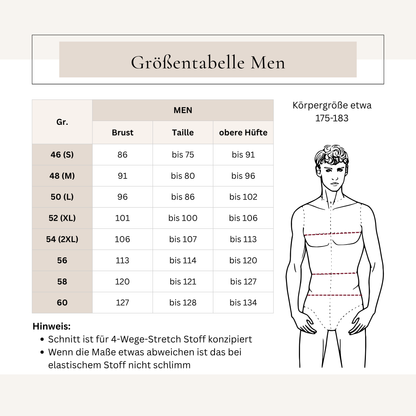 Body Men für den karnevalistischen Tanzsport