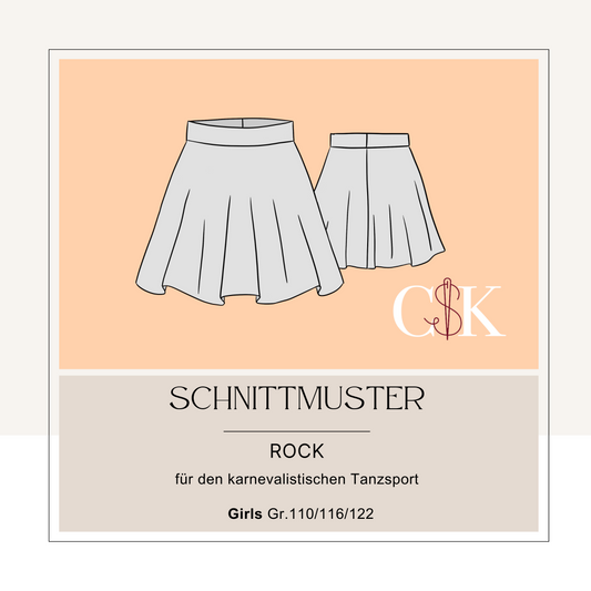 Rock für den karnevalistischen Tanzsport - Girls Gr. 110-122