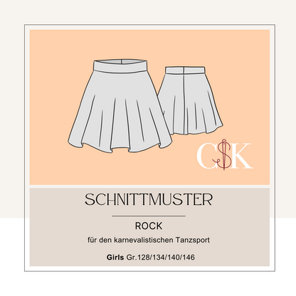 Rock für den karnevalistischen Tanzsport - Kinder Gr. 128-146
