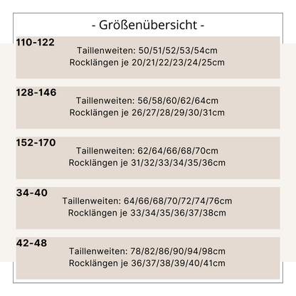 Rock für den karnevalistischen Tanzsport - Kinder Gr. 152-170