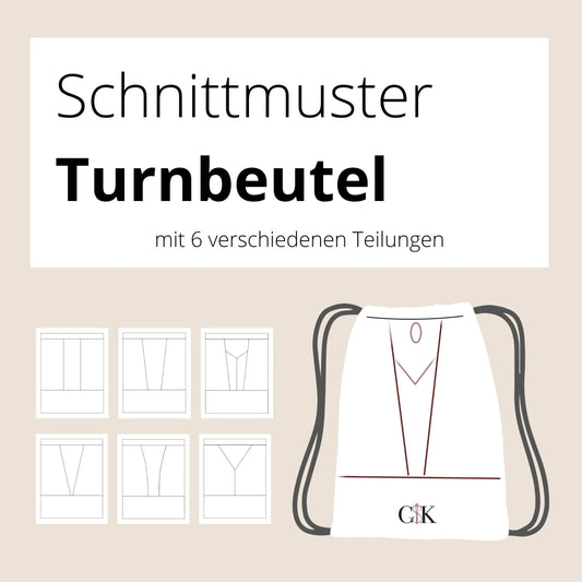 Turnbeutel mit verschiedenen Teilungen - CSK Designs