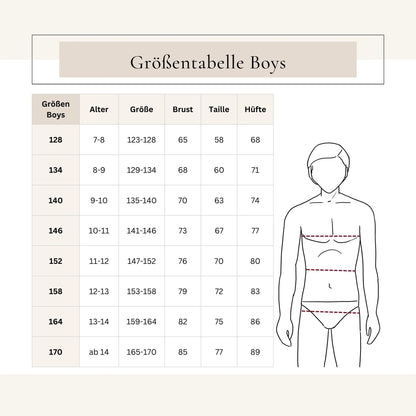Weste 'Basic' für den karnevalistischen Tanzsport (Boys Gr.128/134/140/146) - CSK Designs